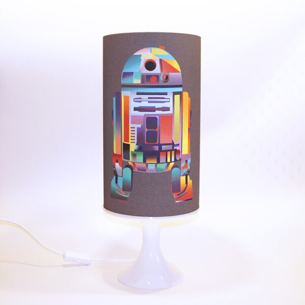 Tischleuchte R2D2 Lounge grau